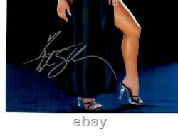 Trish Stratus In Dress And High Heels Beautiful 8x10 Glossy Photo Signed W Coa