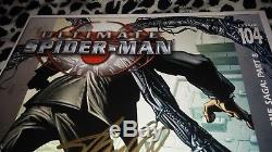 Ultimate Spider-man 104 Signed By Stan Lee Modern Age Hot Rare High Grade