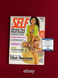 VANESSA HUDGENS, Autographed (Beckett) SELF Magazine (High School Musical)