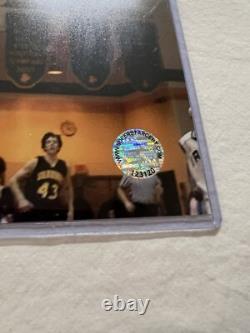 VTG LeBron James Rookie Rare Hand Signed 10x8 Autographed High School SSC COA