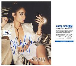 Vanessa Hudgens Autograph Signed 11x14 Photo High School Musical Acoa