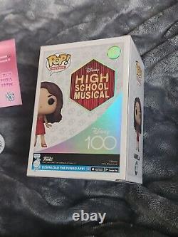 Vanessa Hudgens Signed Funko Pop High School Musical Disney 100