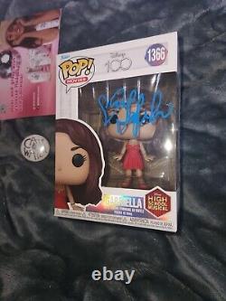 Vanessa Hudgens Signed Funko Pop High School Musical Disney 100