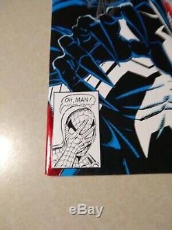 Venom Leathal Protector #1 signed STAN LEE (high grade) 1992