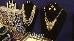 Vintage & Costume Jewelry Lot 281 Pieces, High End, 925, Quality, Signed