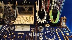 Vintage & Costume Jewelry Lot 281 Pieces, High End, 925, Quality, Signed