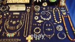 Vintage & Costume Jewelry Lot 281 Pieces, High End, 925, Quality, Signed