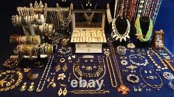 Vintage & Costume Jewelry Lot 281 Pieces, High End, 925, Quality, Signed