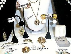 Vintage High End All Signed Designer Jewelry Lotweissjulianatrifarihaskell++