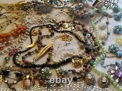 Vintage High End Big Jewelry Lot Some Signed Monet Emmons Cerrito Coro++