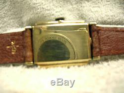 Vintage LeCoultre High Grade wrist watch, Original, 4 time signed & hallmarked