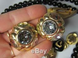 Vintage Lot High End Signed Costume Jewelry Ciner KJL Paris France Givenchy 9 PC