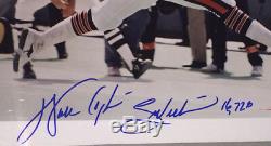 Walter Payton Signed Autographed High Step 8X10 Photo Steiner WPF LE 1993
