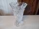 Waterford Irish Crystal Highly Detailed Mastercutter 10 Vase Signed