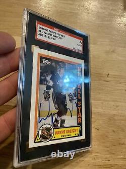 Wayne Gretzky Autograph SGC Authenticated Collector Card 1989 Topps HIGH END
