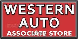 Western Auto Automotive Hardware Store Old Sign Remake Aluminum Size Options