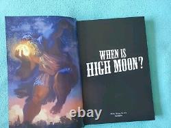 When Is High Moon Book Graphic Novel Anthology Baby Tattoo Art Ltd Ed Signed