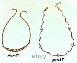 Wonderful Vintage Estate Jewelry Lot 36 Pc High End All Signed Trifari & Monet