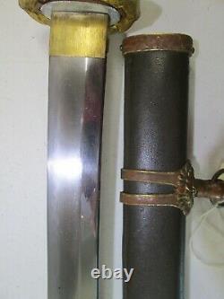 Ww2 Japanese Officers Sword Signed Ari Mitsu & Dated High Grade Gendito #k30