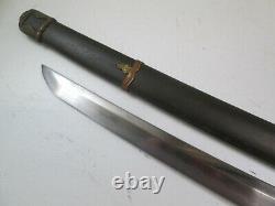 Ww2 Japanese Officers Sword Signed Ari Mitsu & Dated High Grade Gendito #k30