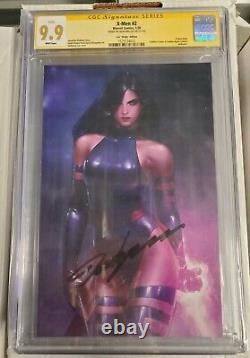 X-Men 2 CGC/SS 9.9 Psylocke Signed by Jeehyung Lee 1st App. Of the High Summoner