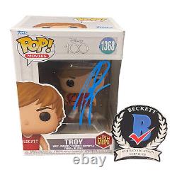 Zac Efron Signed Autograph High School Musical Funko Pop 1368 BECKETT BAS