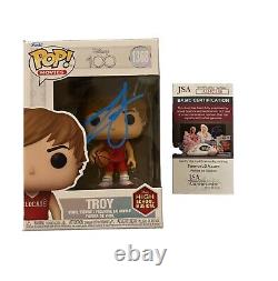 Zac Efron Signed Autographed High School Musical Troy Funko Pop 1368 Jsa Coa
