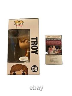 Zac Efron Signed Autographed High School Musical Troy Funko Pop 1368 Jsa Coa