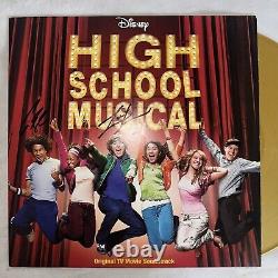 Zac Efron Signed High School Musical Vinyl LP Movie Soundtrack Autographed