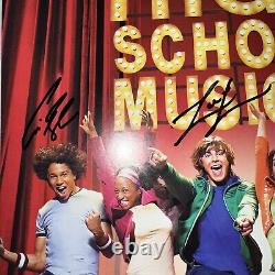 Zac Efron Signed High School Musical Vinyl LP Movie Soundtrack Autographed