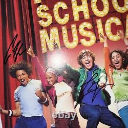 Zac Efron Signed High School Musical Vinyl LP Movie Soundtrack Autographed