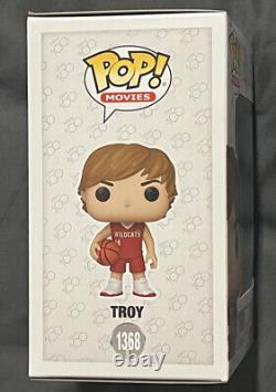 Zac Efron signed auto Funko Pop Movies 1368 Troy High School Musical