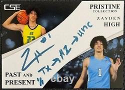 Zayden High Past and Present Signed Custom Trading Card Limited to 1 Copy