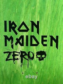Zero x Iron Maiden Aces High 1st Production Sample Deck Signed by Jamie Thomas